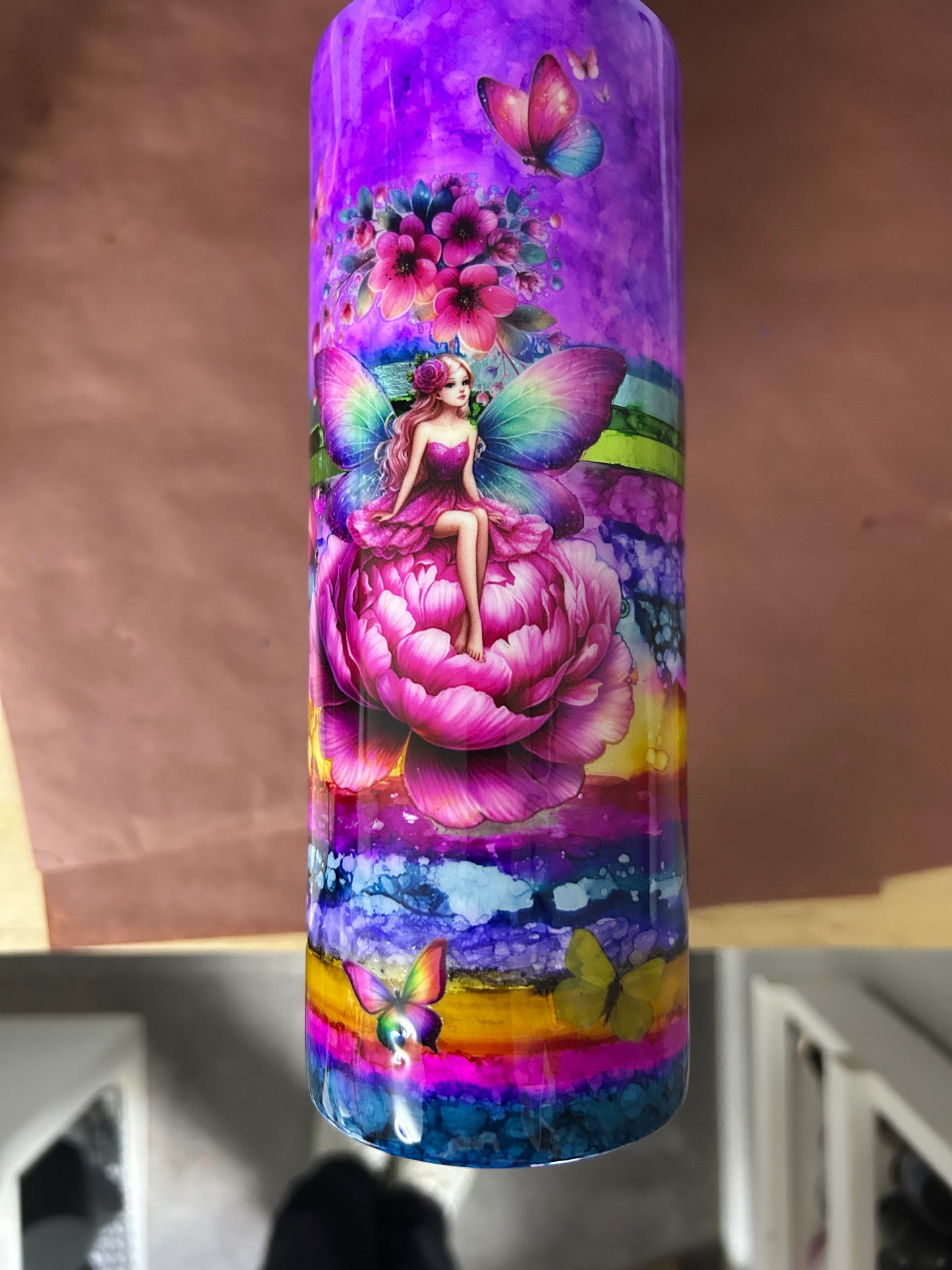 20 oz Skinny Fairy Glow Tumbler